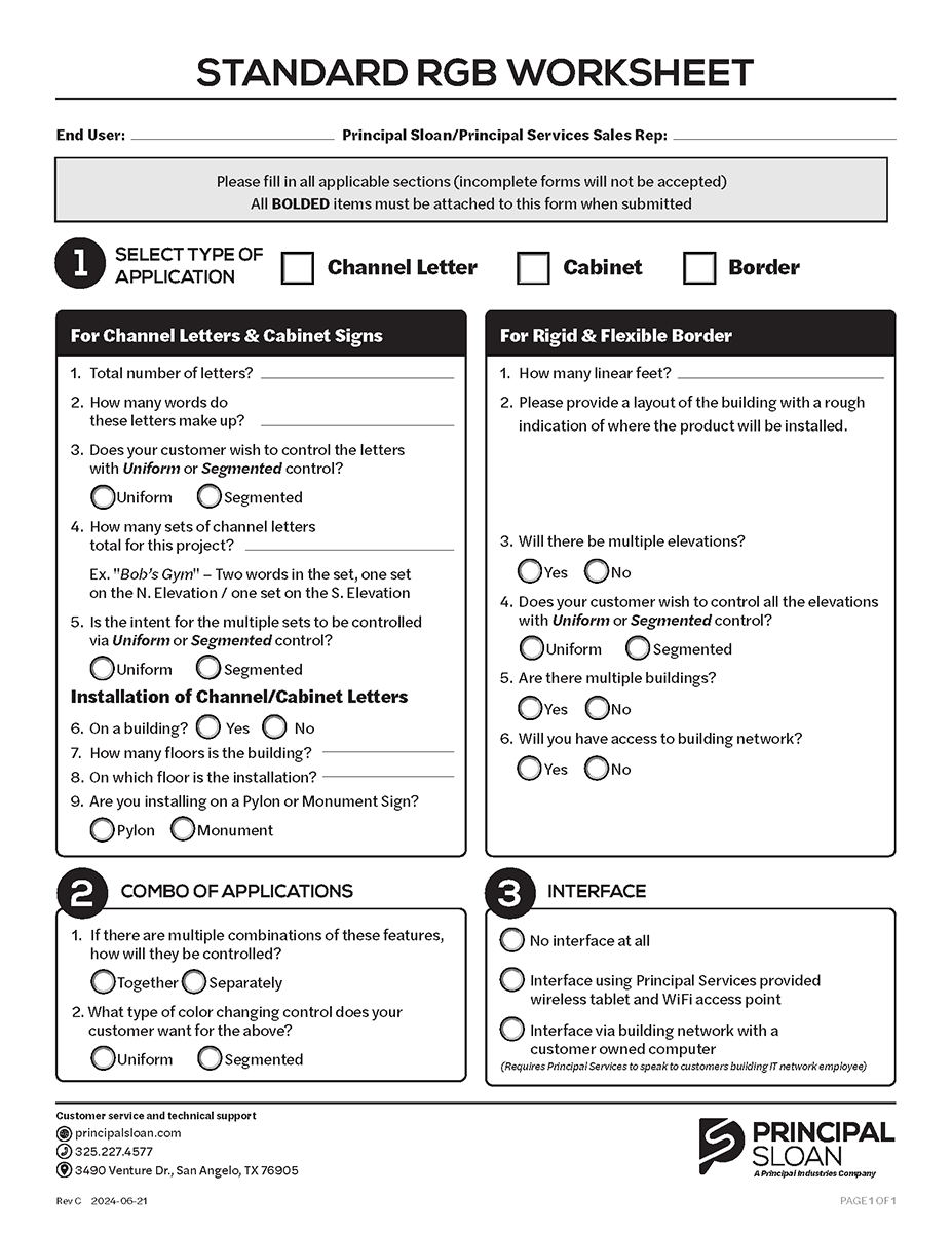 Principal Sloan Standard RGB Worksheet cover image